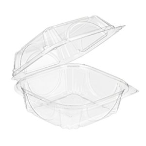 CLEAR PLASTIC RESEALABLE CONTAINER 36 OZ