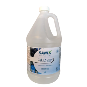 Product: SANIX BIOGEL ALCOHOL GEL IPA 70% 4 LITERS HEALTH CANADA APPROVED