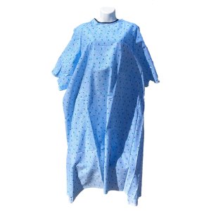 100% POLYESTER PATIENT GOWN