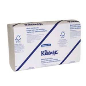 KLEENEX MULTI-FOLD HAND PAPER WHITE 2400/CASE