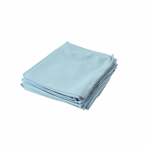 Product: BLUE MICROFIBER WINDOW CLOTH 10/PQ