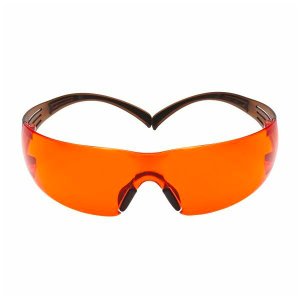 Produit: LUNETTE DE SÉCURITÉ ORANGE ET NOIR 3M   