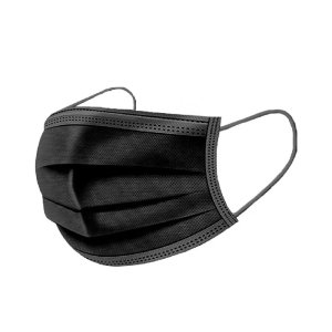 Product: ASTM F2100 LEVEL 1 BLACK 3-PLY MASK - 50/CASE