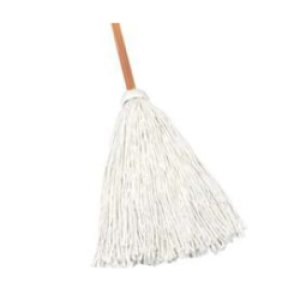 Product: 10OZ WASHING MOP WITH WOODEN HANDLE