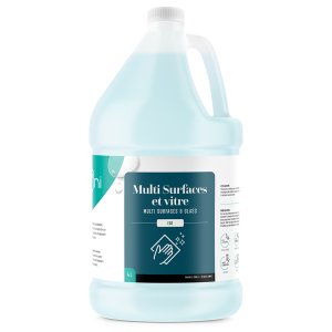 Product: SAPONI MULTI-SURFACE GLASS AND CHROME CLEANER 4 LITERS