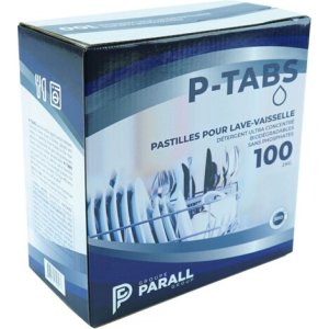 Product: P-TABS, ULTRA-CONCENTRATED DISHWASHER TABLET