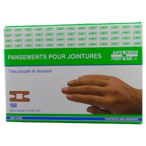 Produit: PANSEMENT POUR JOINTURE EN H 100/BTE 