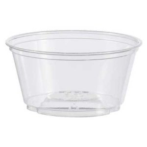 Produit: PLAT SUNDAE PLASTIQUE CLAIR 5 OZ SD5 1000/CS  