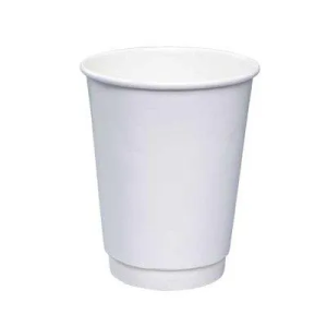 WHITE HOT DOUBLE WALL CARDBOARD CUP 16 OZ - 500/CASE
