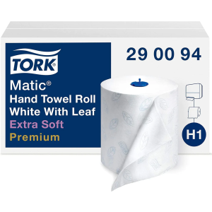 TORK PREMIUM WHITE HAND PAPER 6 ROLLS/CASE