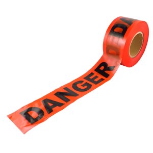 RED "DANGER" SAFETY TAPE – 1000’
