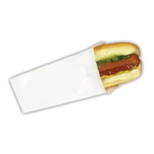 Produit: SACS A  HOT DOG EN PAPIER 3.5"X7"1.25"1000/CS 