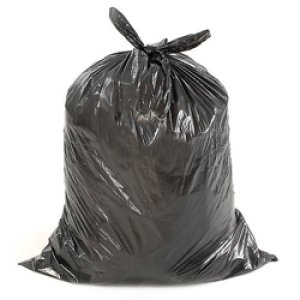 Product: GARBAGE BAG 12X16 BLACK - 1000/CS