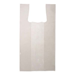 Produit: SAC À BRETELLES S1 BLANC 9"X5"X17" 2000/CAISSE