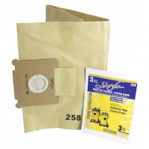 VACUUM BAGS FOR JOHNNY VAC 2/PK JV58 AND JV400
