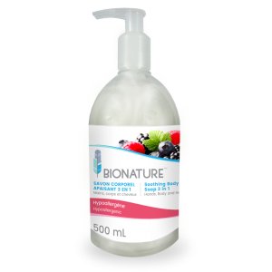 Product: BIONATURE COCONUT HAND AND BODY HAIR SOAP 500ML