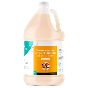 Product: SAPONI CITRUS HAND BODY AND HAIR SOAP - 4 LITERS