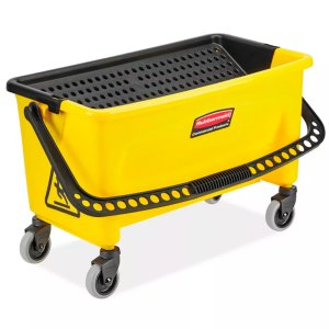 Product: RUBBERMAID HYGEN YELLOW MICROFIBER BUCKET WITH WRINGER