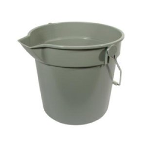 Product: ROUND GRAY BUCKET 10 LITER