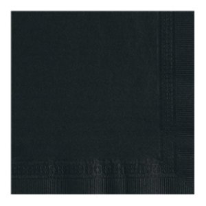 Produit: SERVIETTE À COCKTAIL NAPKIN NOIRE 1000/CAISSE