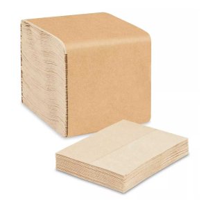 SERVIETTE DE TABLE NATUREL 2 PLIS - 3000/CAISSE