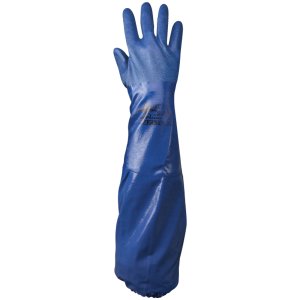 Product: BLUE NITRILE GLOVE NSK26 ANSELL SIZE 9 RESIS. CHEMICAL/HEAT