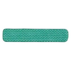 Product: GREEN MICROFIBER PAD WITHOUT FRINGE 18″ RUBBERMAID HYGEN