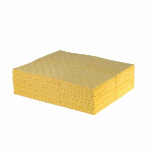 Product: YELLOW HEAVY DUTY ABSORBENT PADS – HAZARDOUS MATERIALS