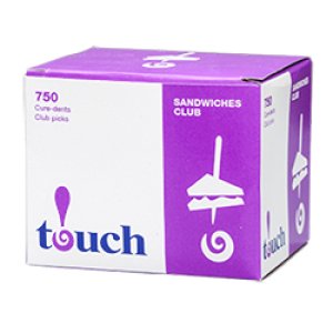 Product:  TOOTHPICK FOR CLUB SANDWICH - 750/BOX
