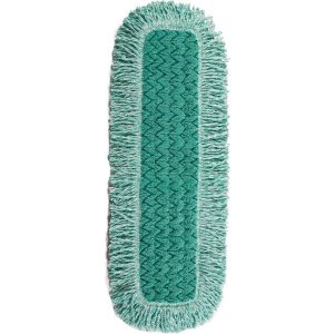 Product: GREEN MICROFIBER HYGEN PAD WITH FRINGE 36'' Q438